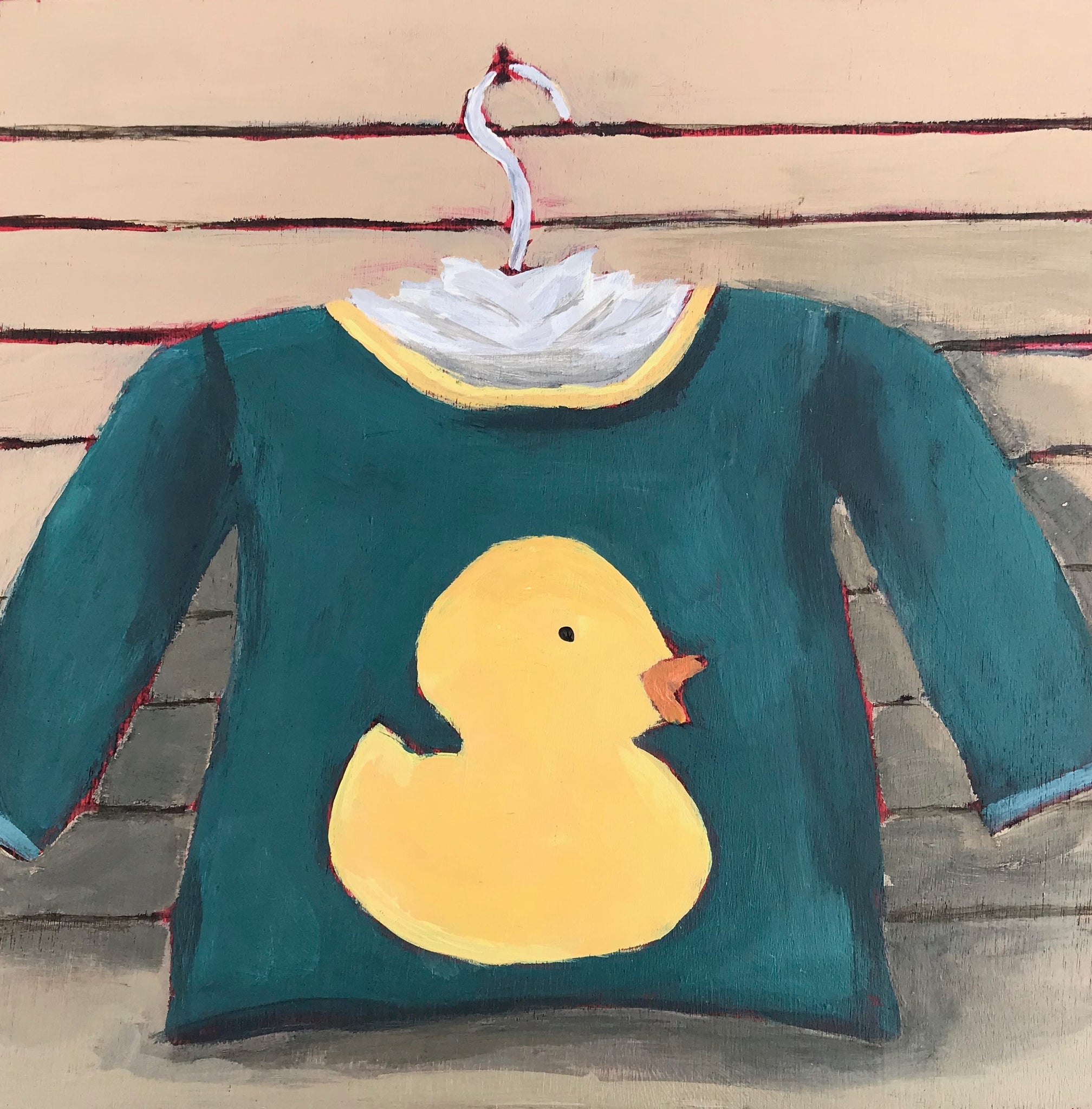 0460:  While In Duck, Must Paint Duck